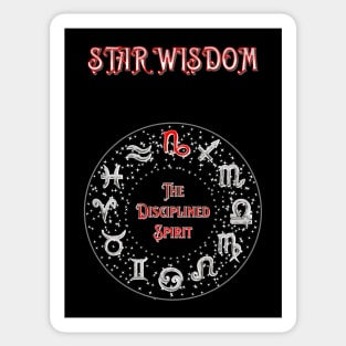 Star wisdom: Capricorn Sticker